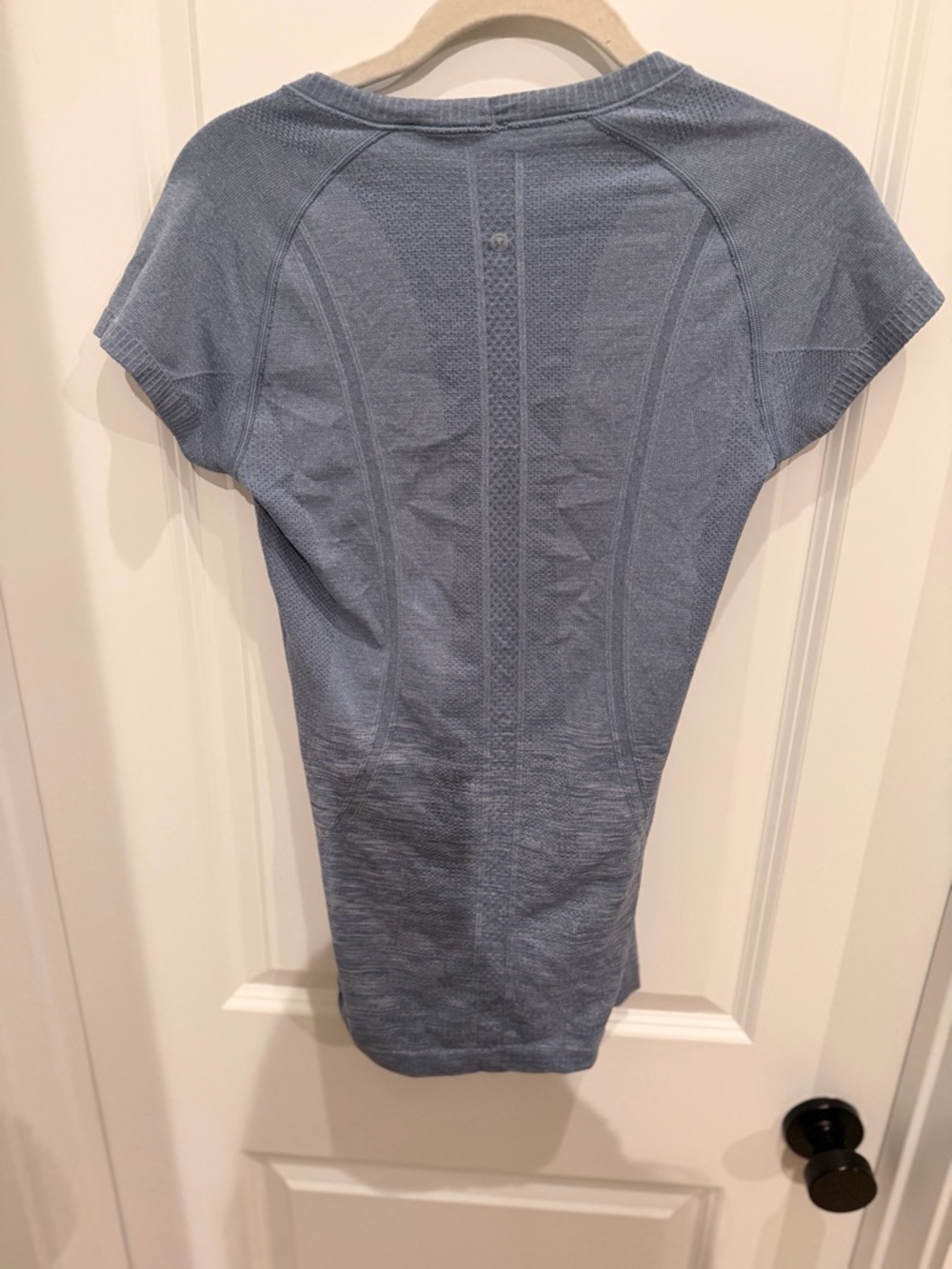 lululemon athletica Short Sleeve Seamless Top in Dusty Blue - Picture 5 of 5